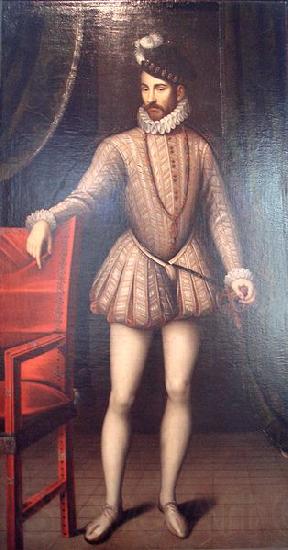 Francois Clouet Portrait of Charles IX of France Spain oil painting art
